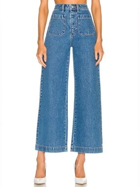 Rolla's Sailor High Rise Wide Leg Jeans Size 27